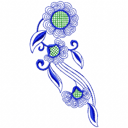 Flowers And Tree Embroidery Design 3 Flowers And Tree Embroidery Design 3